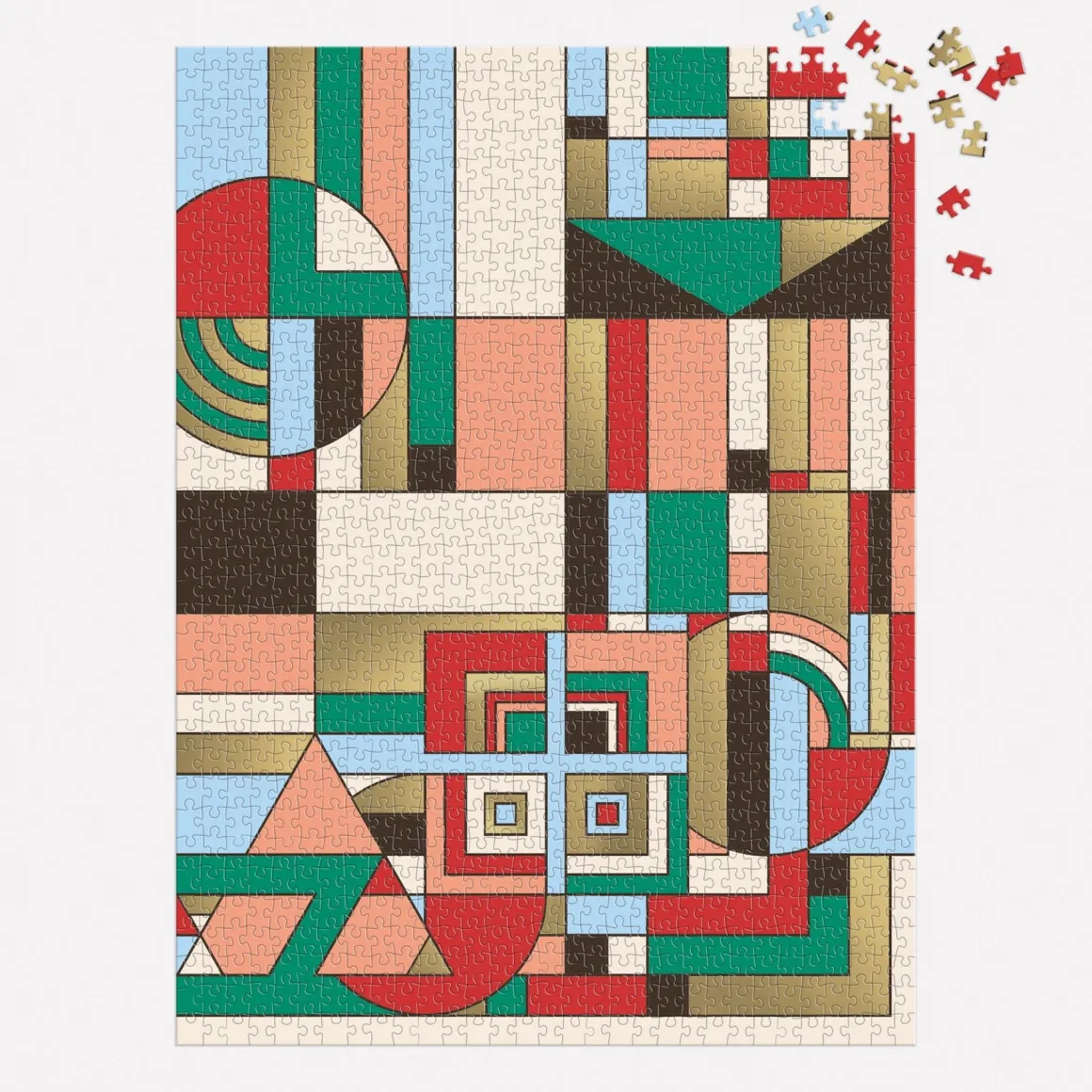 Frank Lloyd Wright December Gifts 1000 Piece Foil Puzzle