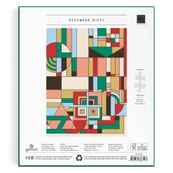 Frank Lloyd Wright December Gifts 1000 Piece Foil Puzzle