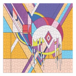 Frank Lloyd Wright Frozen Spheres 500 Piece Foil Puzzle