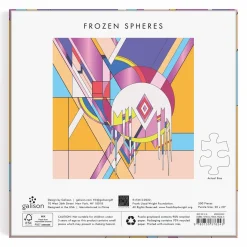 Frank Lloyd Wright Frozen Spheres 500 Piece Foil Puzzle
