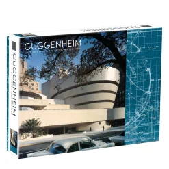 Frank Lloyd Wright Guggenheim Double-Sided 500 Piece Jigsaw Puzzle