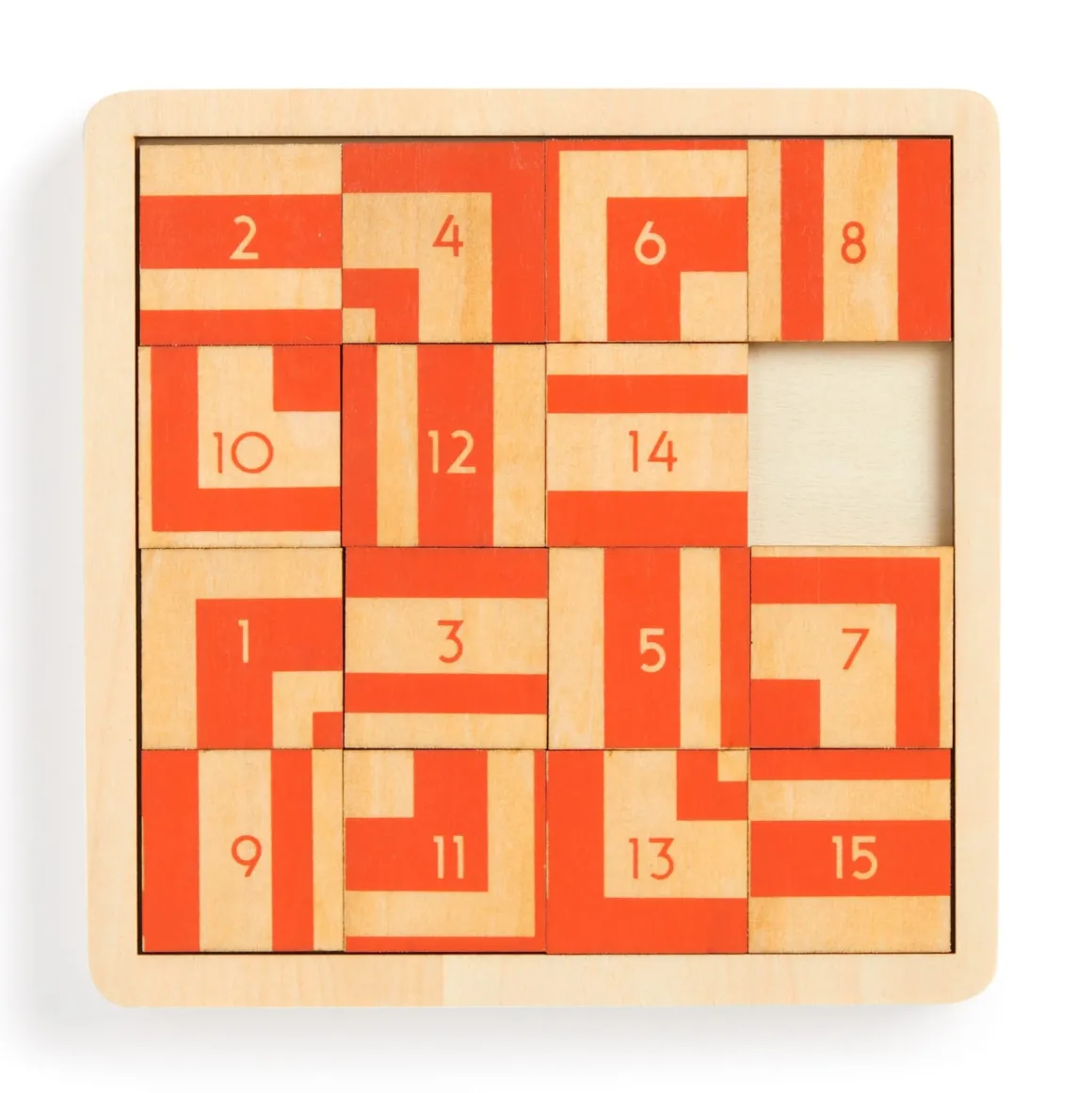 Frank Lloyd Wright Imperial Hotel 2-in-1 Sliding Wood Puzzle