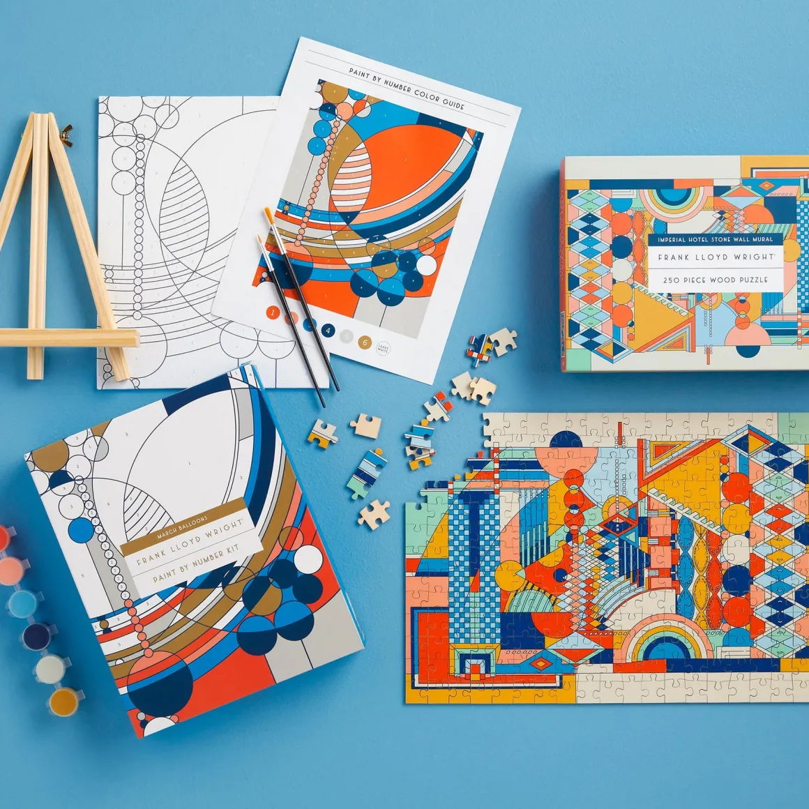 Frank Lloyd Wright March Balloons Paint By Number Kit