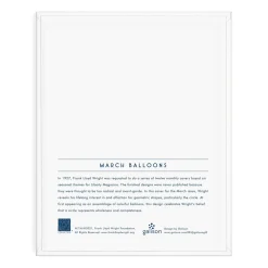 Frank Lloyd Wright March Balloons Paint By Number Kit