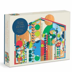 Frank Lloyd Wright Midway Mural 750 Piece Shaped Foil Puzzle