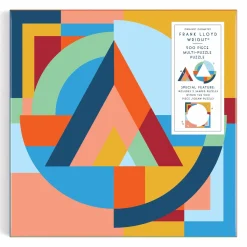 Frank Lloyd Wright Organic Geometry 500 Piece Multi-Puzzle Puzzle