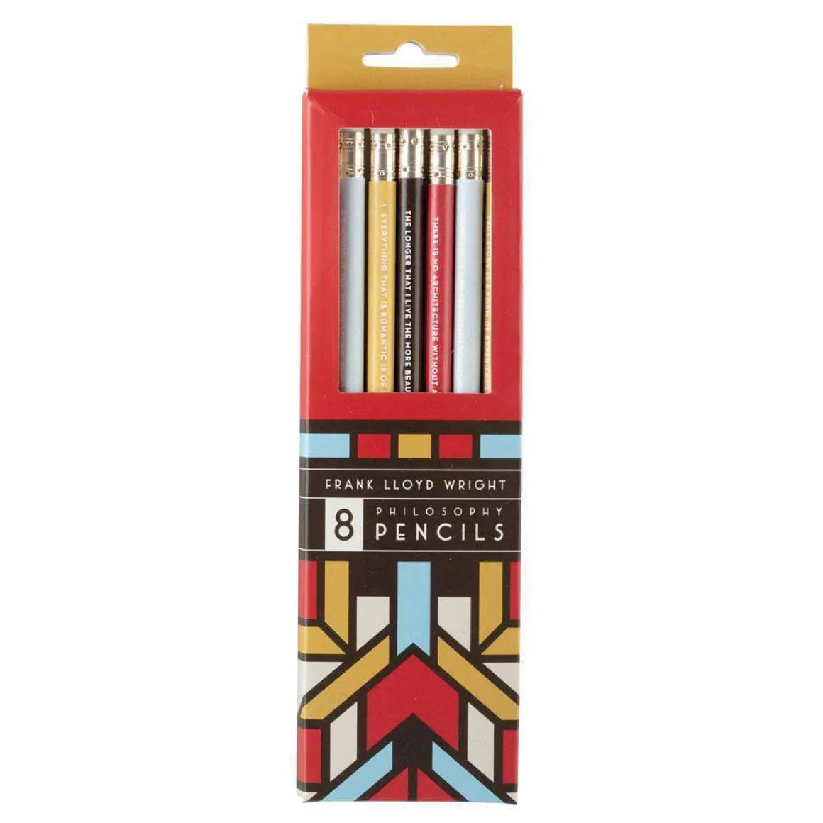 Frank Lloyd Wright Pencil Set