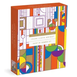 Frank Lloyd Wright Saguaro Cactus and Forms Paint By Number Kit