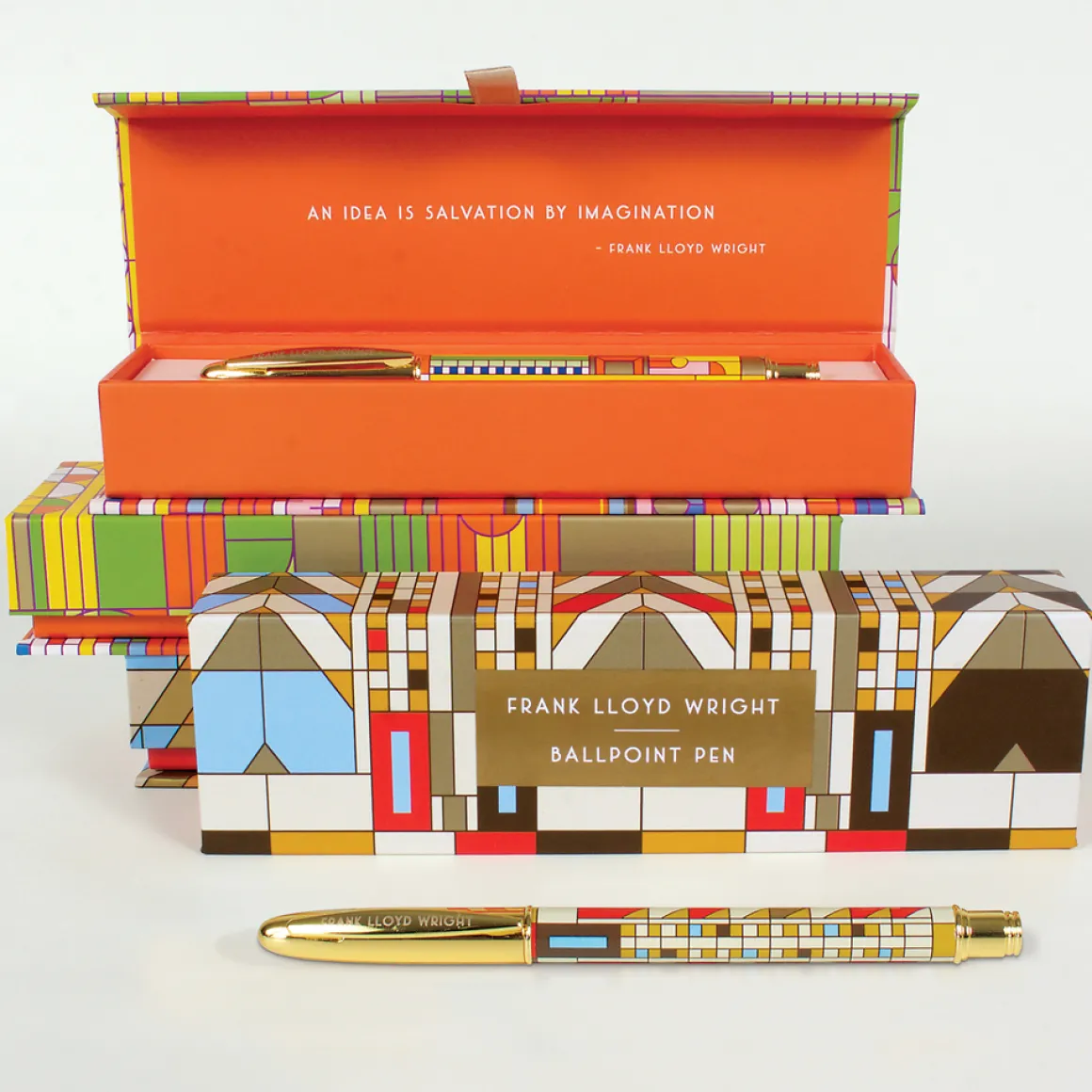 Frank Lloyd Wright Saguaro Forms & Cactus Flowers Boxed Pen