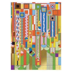 Frank Lloyd Wright Saguaro Cactus And Forms Foil Stamped 1000 Piece Jigsaw Puzzle