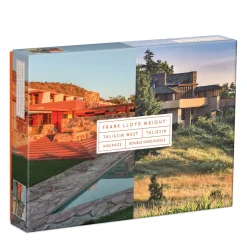 Frank Lloyd Wright Taliesin and Taliesin West Double-Sided 500 Piece Jigsaw Puzzle