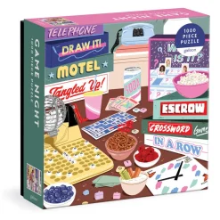 Game Night 1000 Piece Puzzle