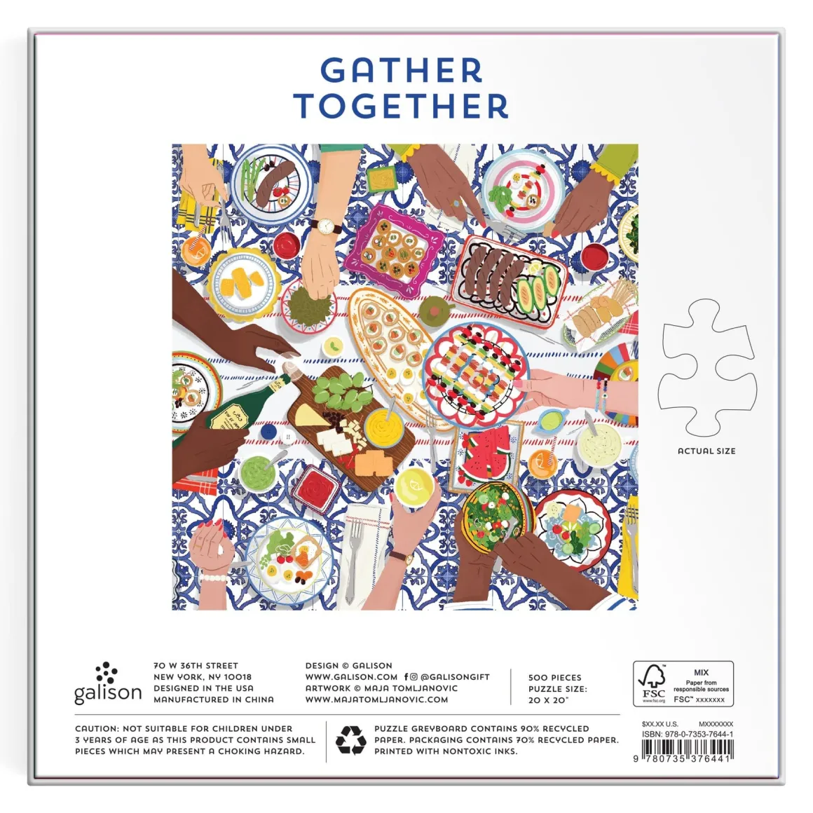 Gather Together 500 Piece Puzzle
