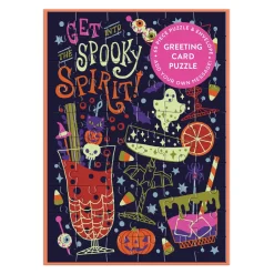 Get into the Spooky Spirit Greeting Card Puzzle