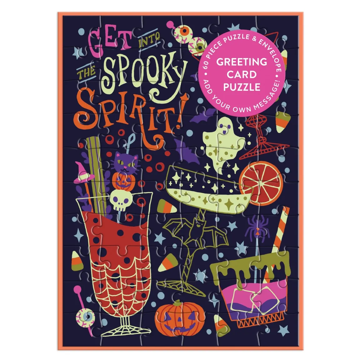 Get into the Spooky Spirit Greeting Card Puzzle