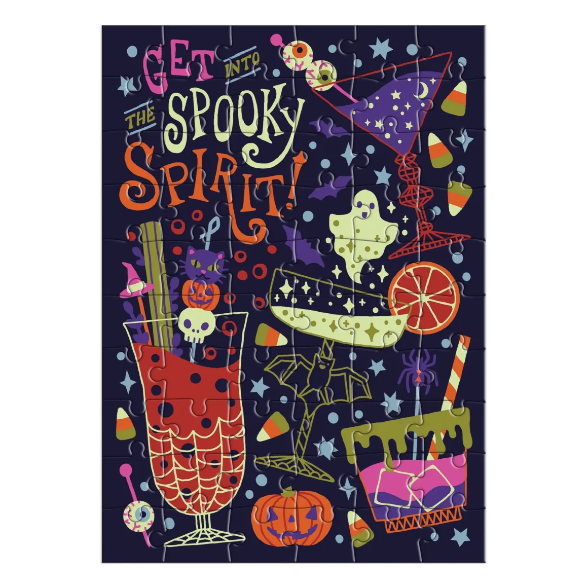 Get into the Spooky Spirit Greeting Card Puzzle