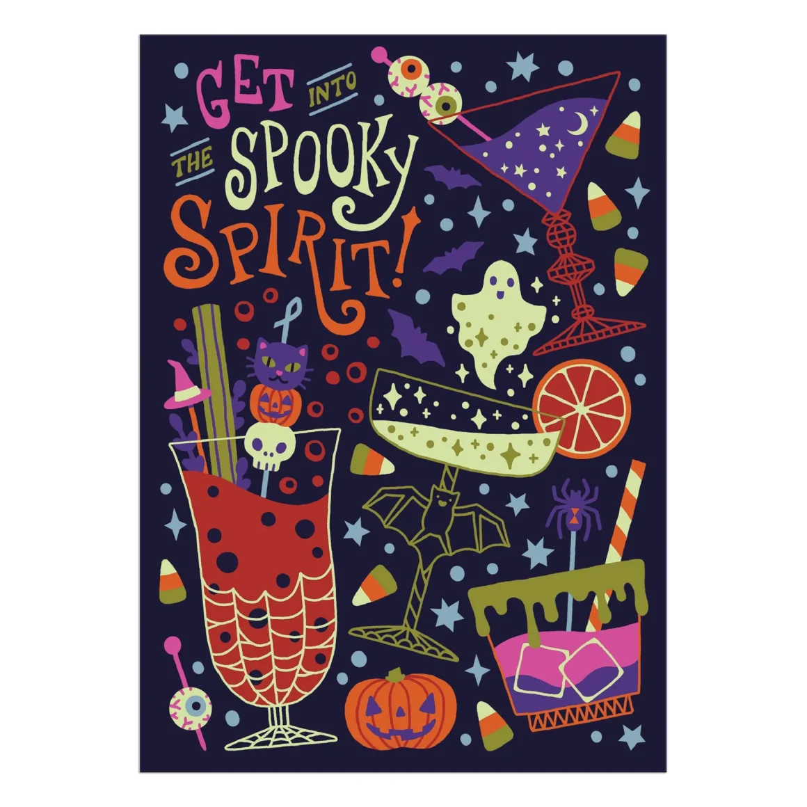 Get into the Spooky Spirit Greeting Card Puzzle