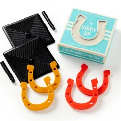 Giddy Up Tabletop Horseshoes Game