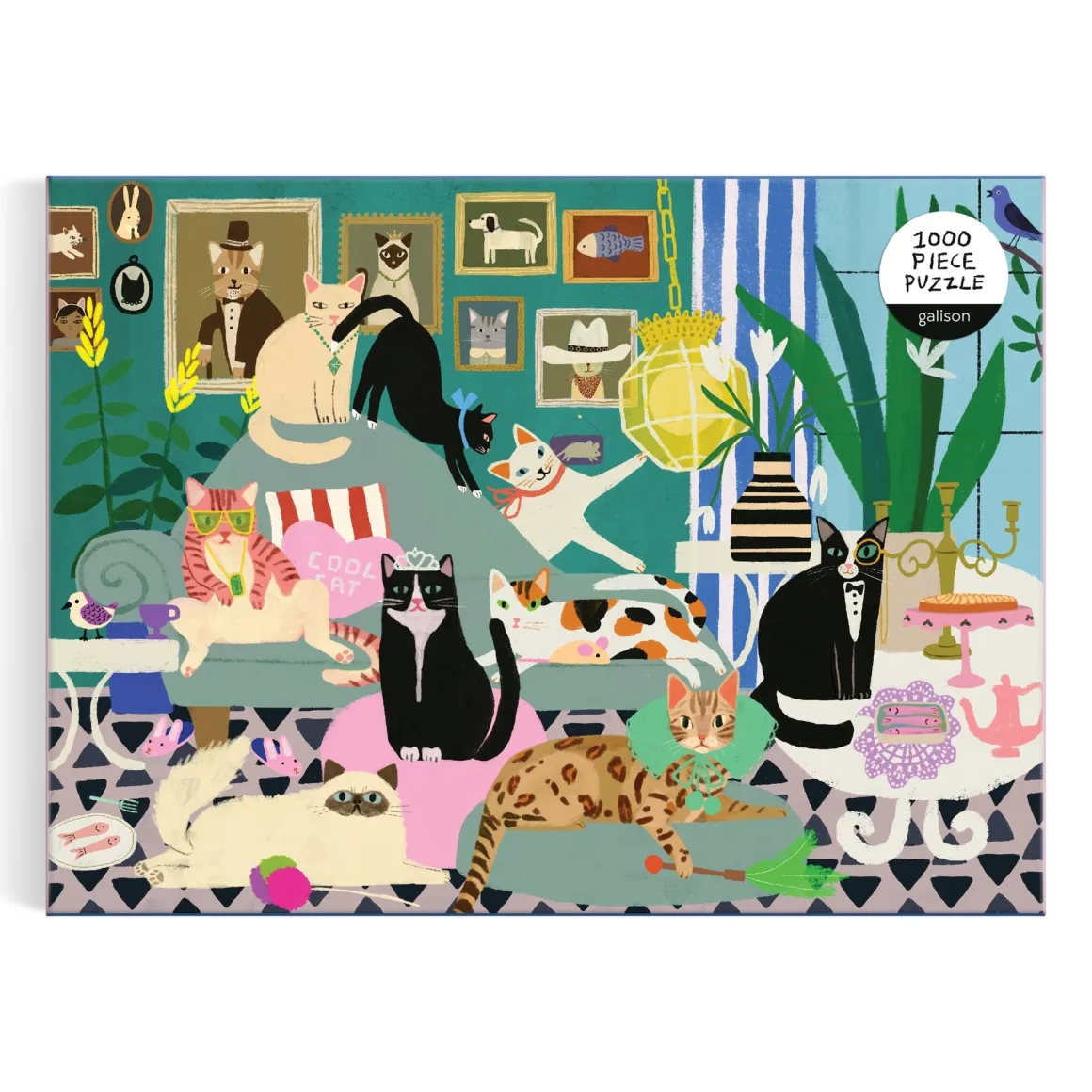Glamour Cats 1000 Piece Puzzle