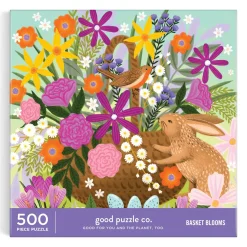 Good Puzzle Co. Basket Blooms 500pc Puzzle