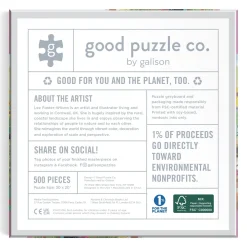 Good Puzzle Co. Basket Blooms 500pc Puzzle