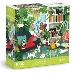Good Puzzle Co. Cat Haven 1000 Piece Puzzle