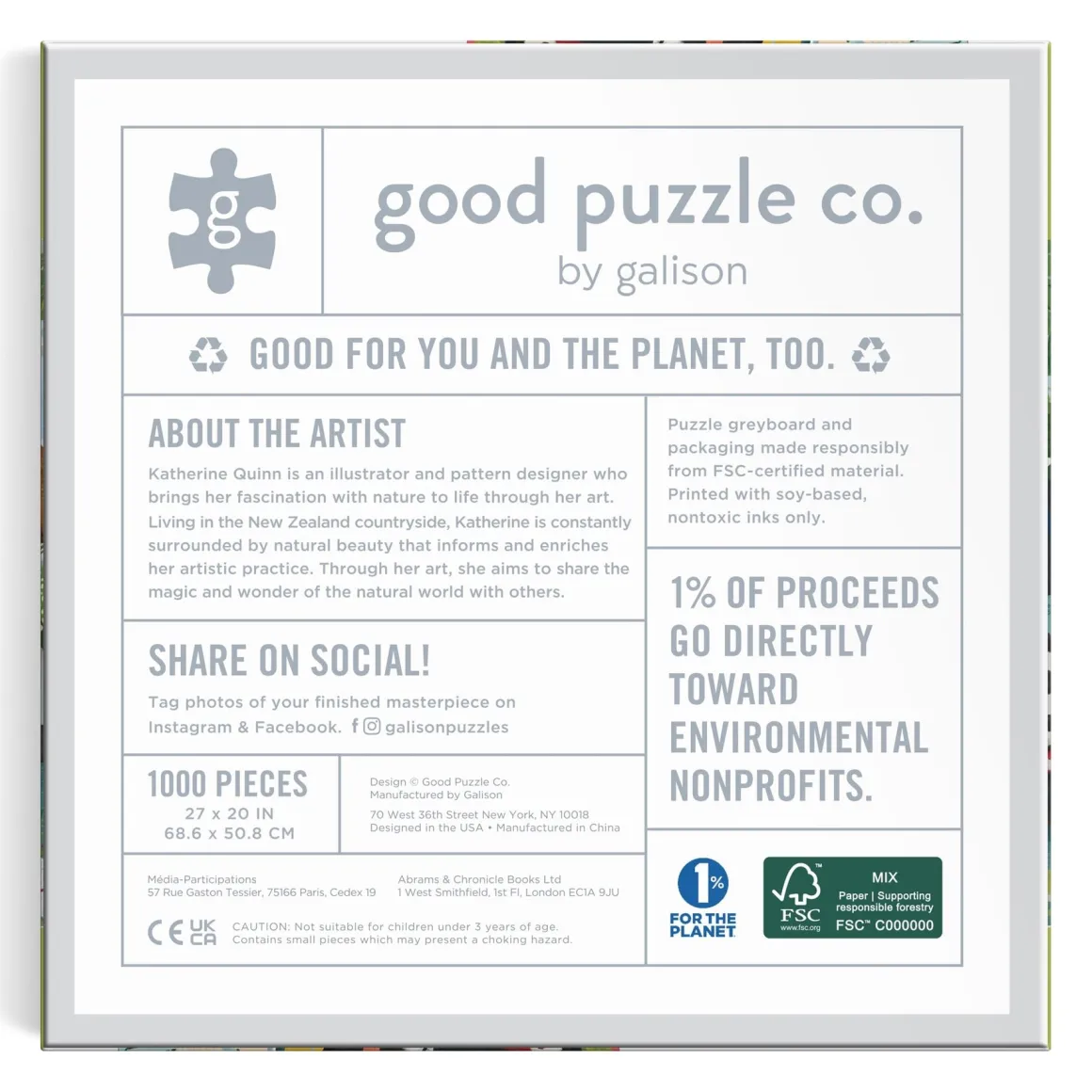 Good Puzzle Co. Cat Haven 1000 Piece Puzzle