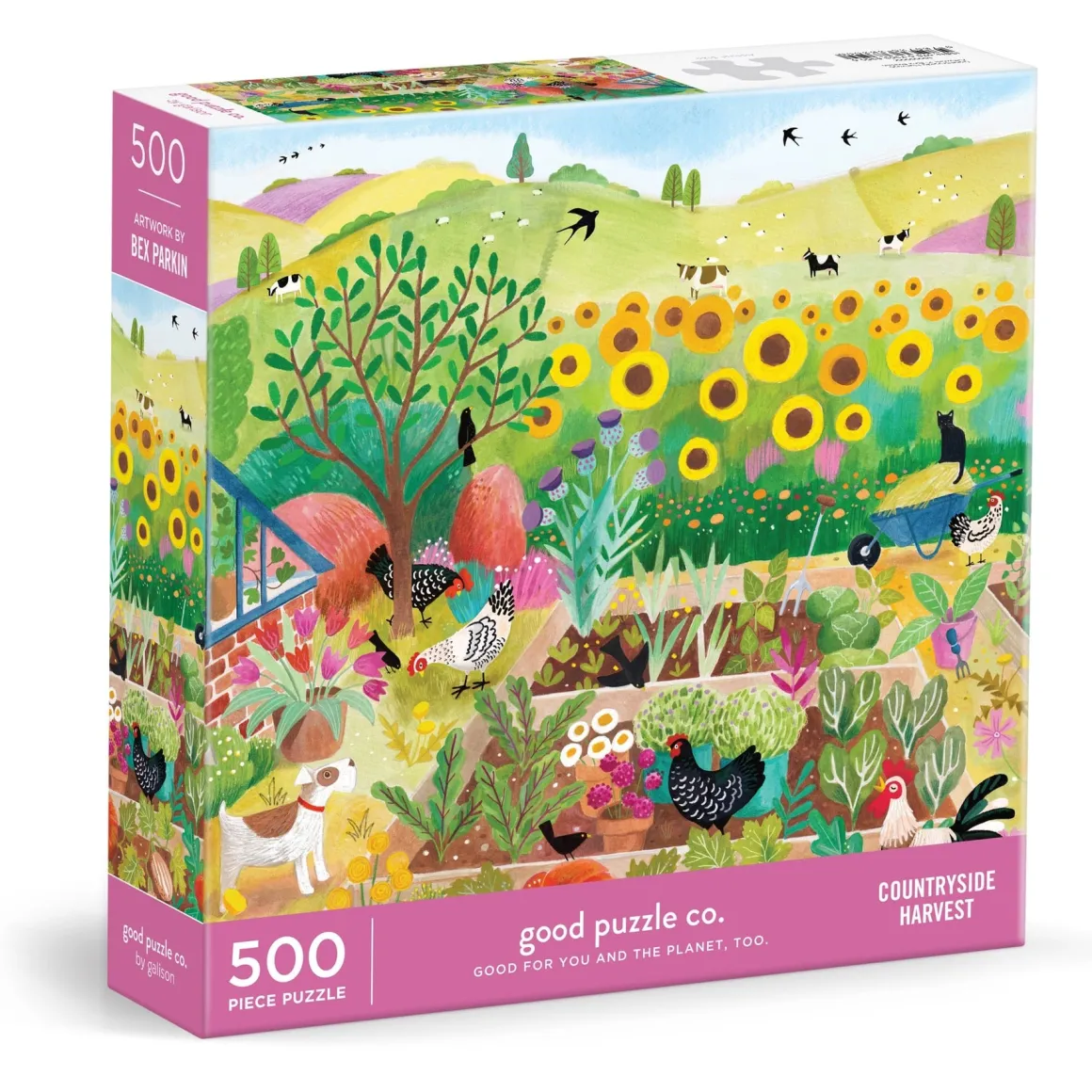 Good Puzzle Co. Countryside Harvest 500pc Puzzle