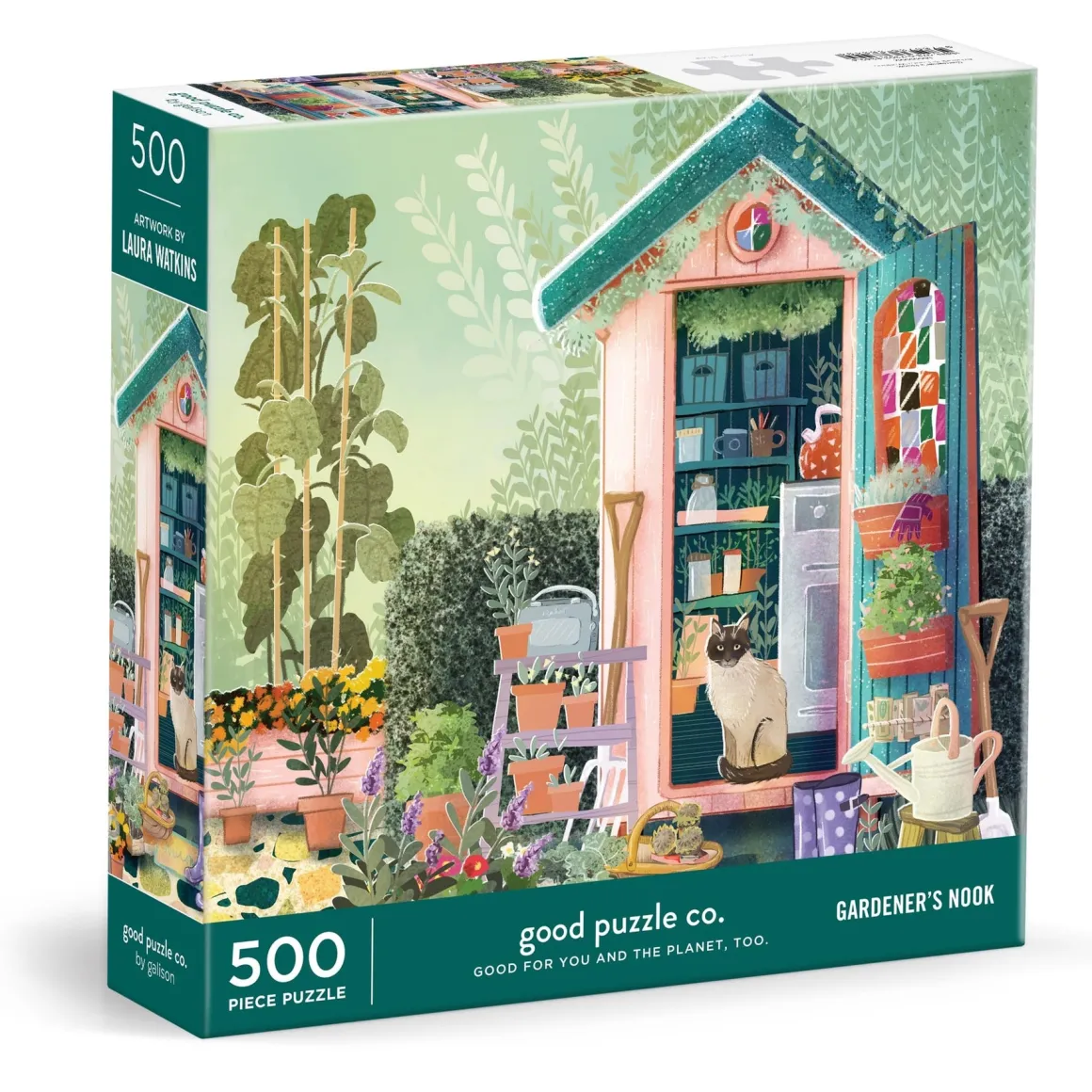 Good Puzzle Co. Gardener's Nook 500pc Puzzle
