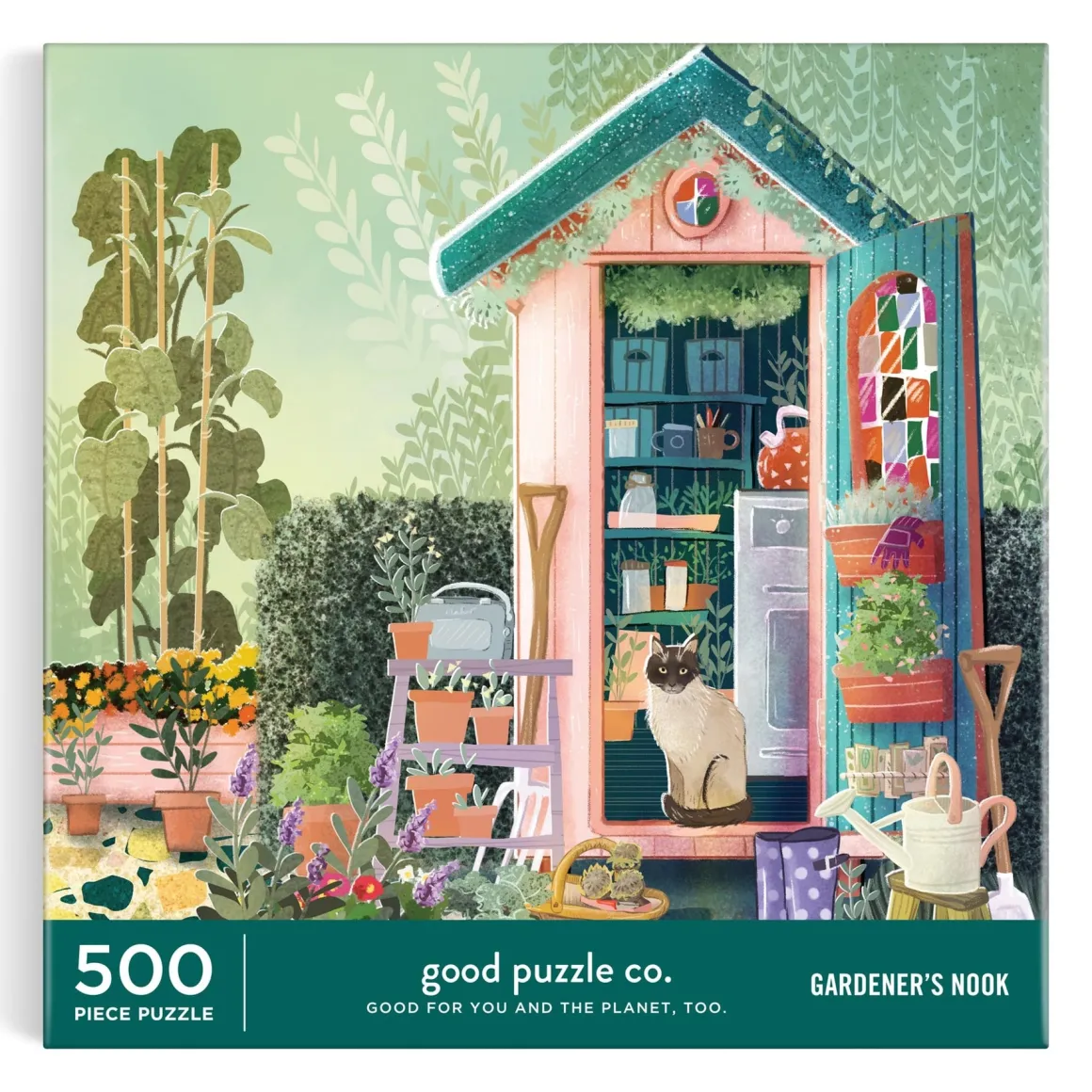 Good Puzzle Co. Gardener's Nook 500pc Puzzle
