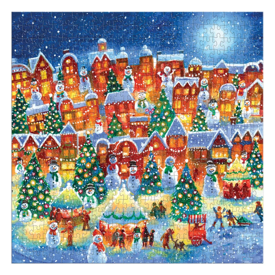 Good Puzzle Co. Little Town Lights 500pc Puzzle