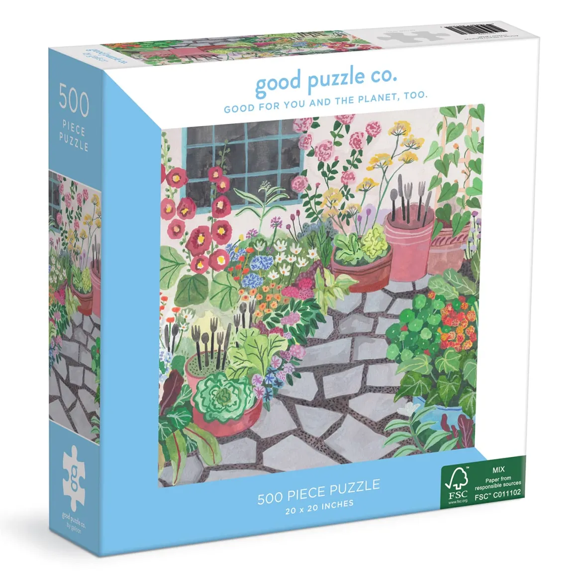 Good Puzzle Co. Outdoor Garden 500pc Puzzle