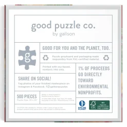 Good Puzzle Co. Warm by the Fireplace 500pc Puzzle