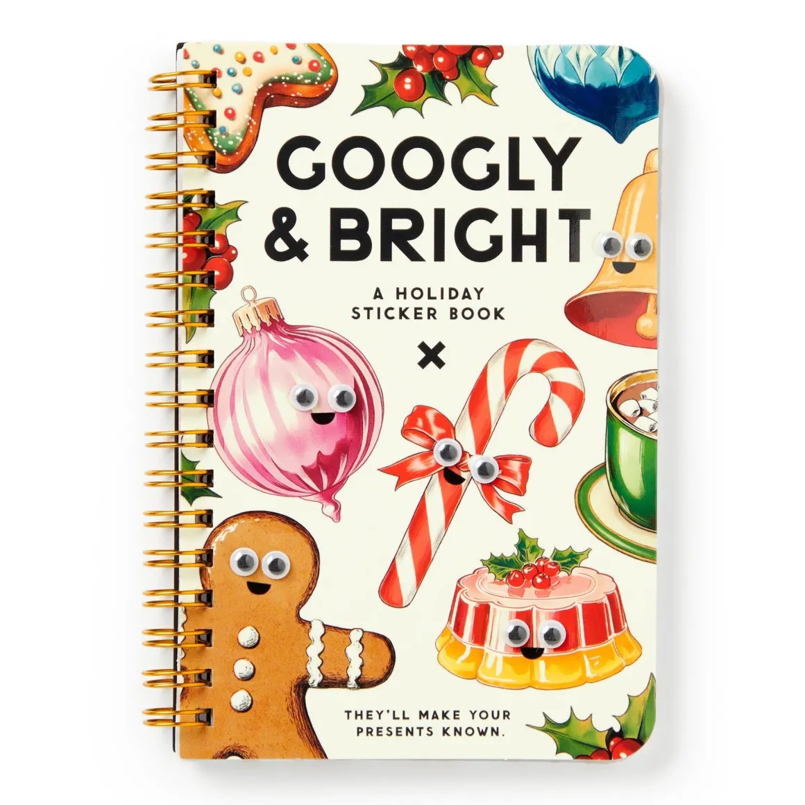 Googly & Bright Holiday Sticker Book