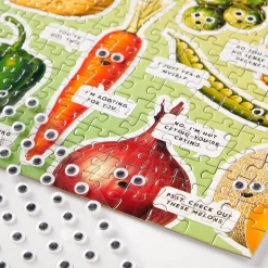 Googly Food 1000 Piece Puzzle