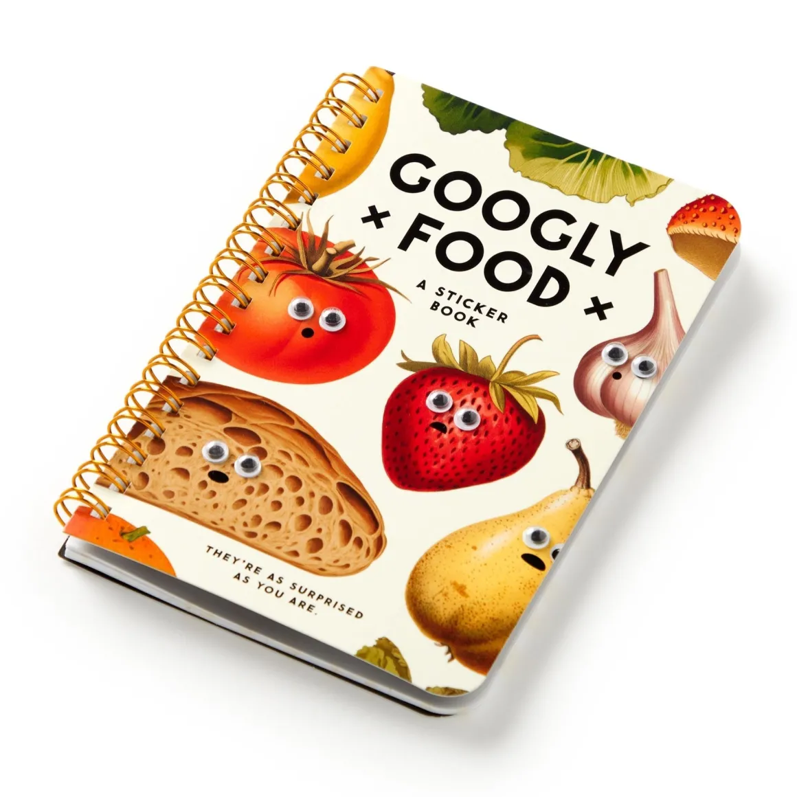 Googly Food Sticker Book