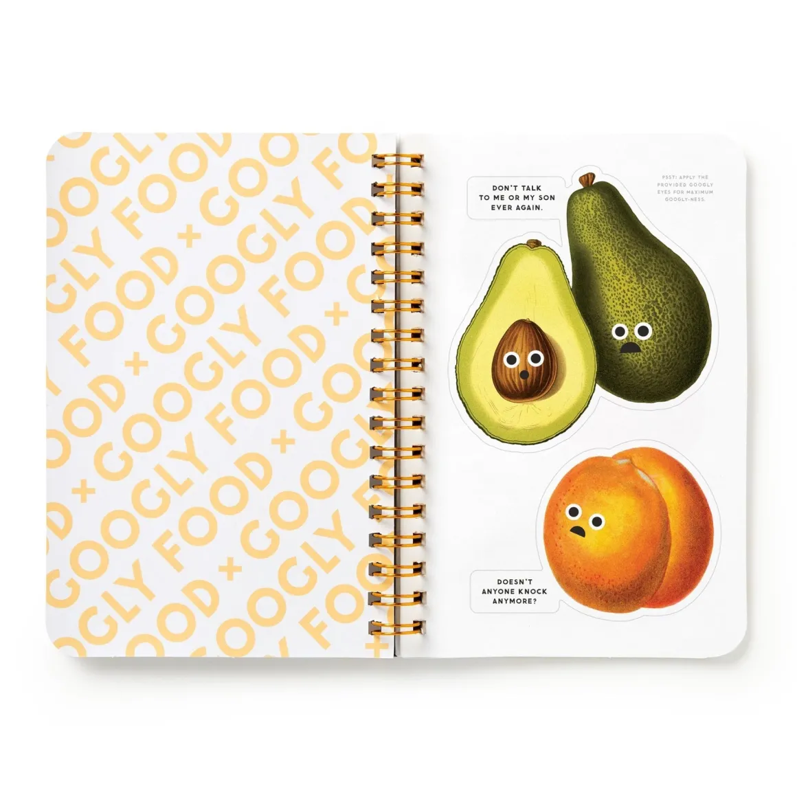 Googly Food Sticker Book