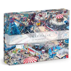 Gray Malin 1000 Piece Puzzle Coney Island