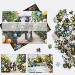 Gray Malin Party at the Parker Double-Sided 500 Piece Jigsaw Puzzle