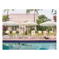 Gray Malin Pool Day Palm Beach 1000 Piece Book Box Puzzle