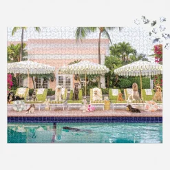 Gray Malin Pool Day Palm Beach 1000 Piece Book Box Puzzle