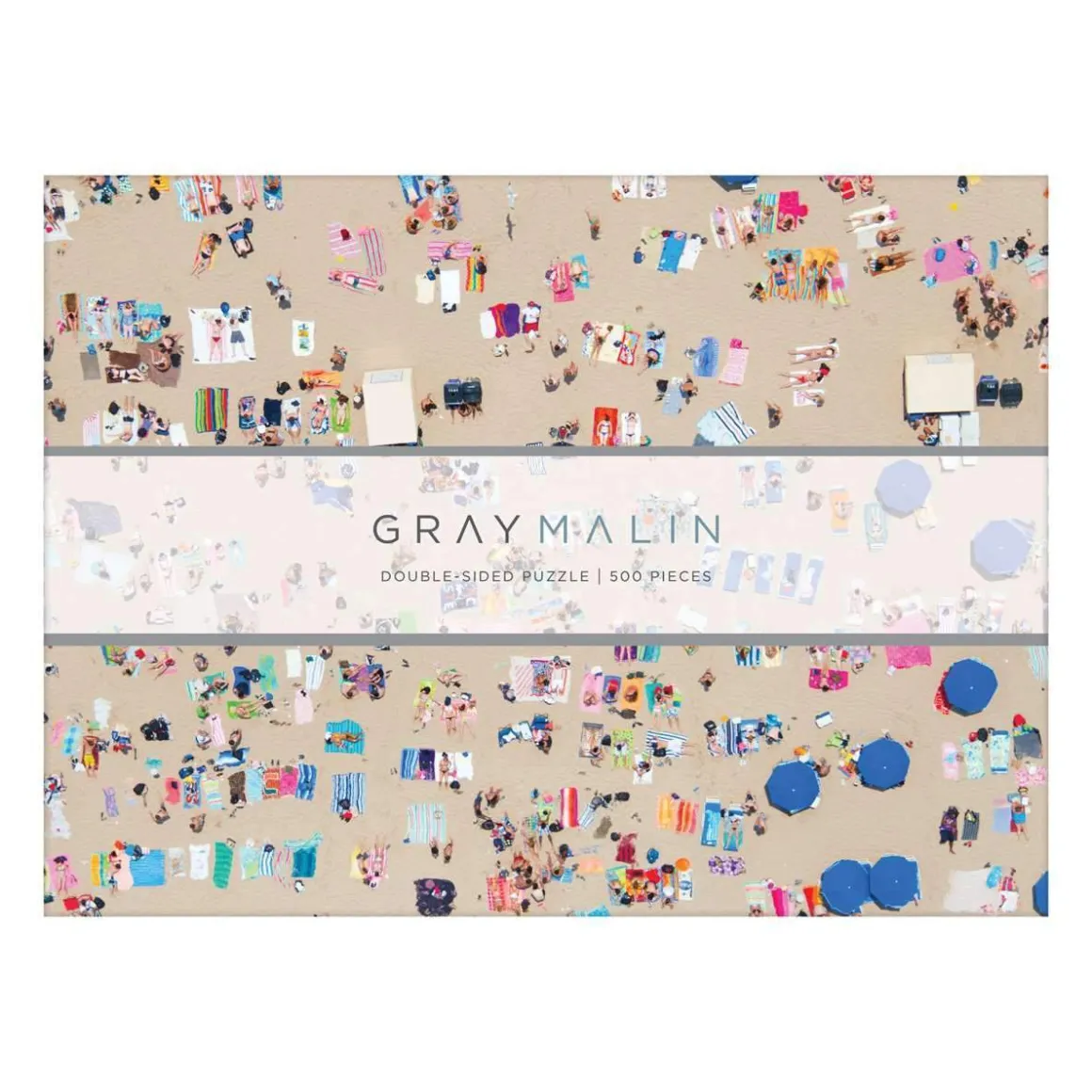 Gray Malin The Beach Double-Sided 500 Piece Jigsaw Puzzle