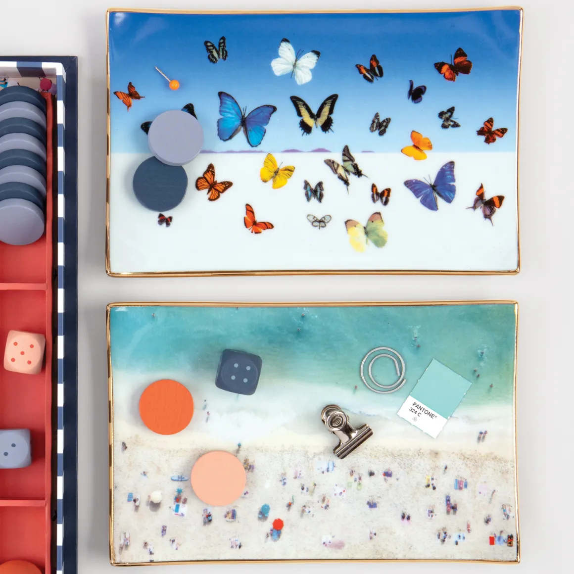 Gray Malin The Beach Porcelain Tray