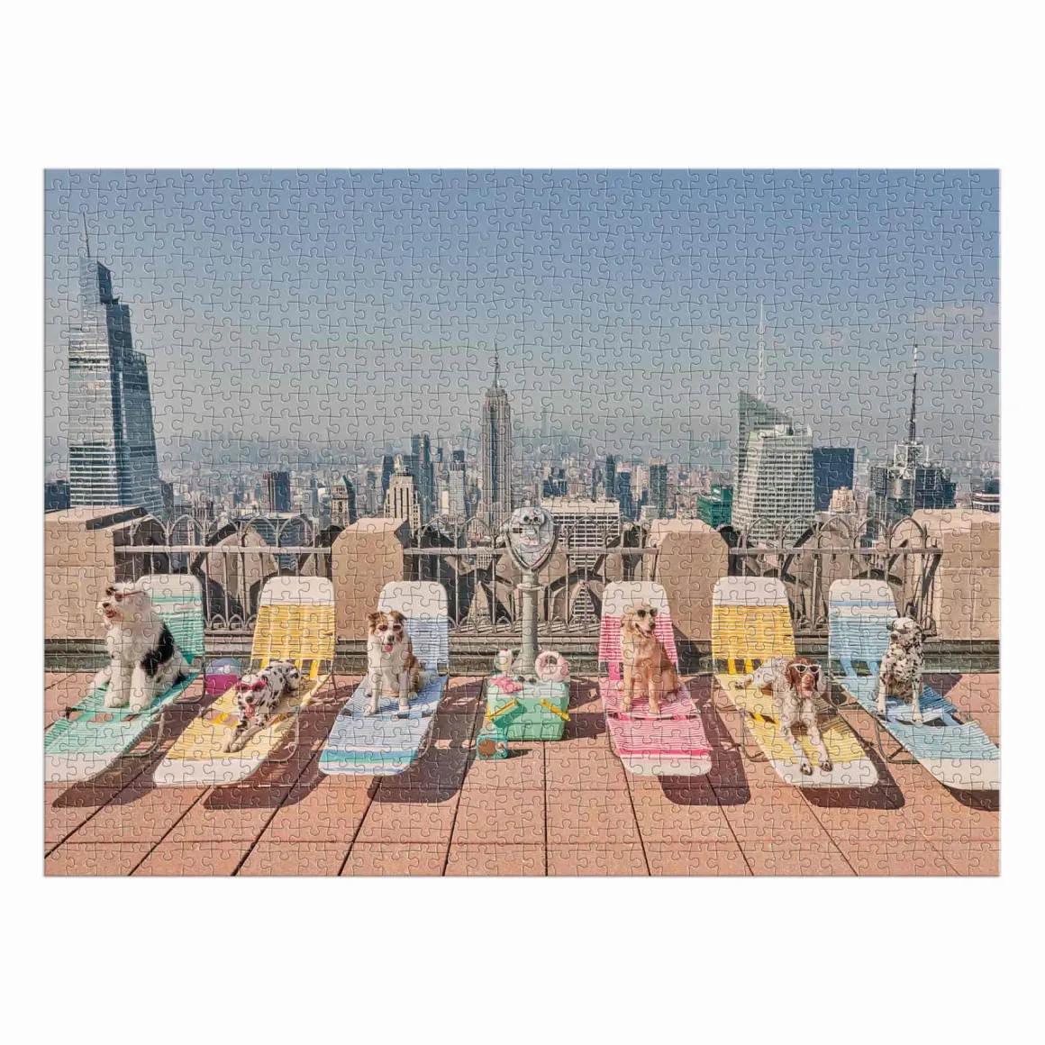 Gray Malin The Dogs of New York City 1000 Piece Puzzle