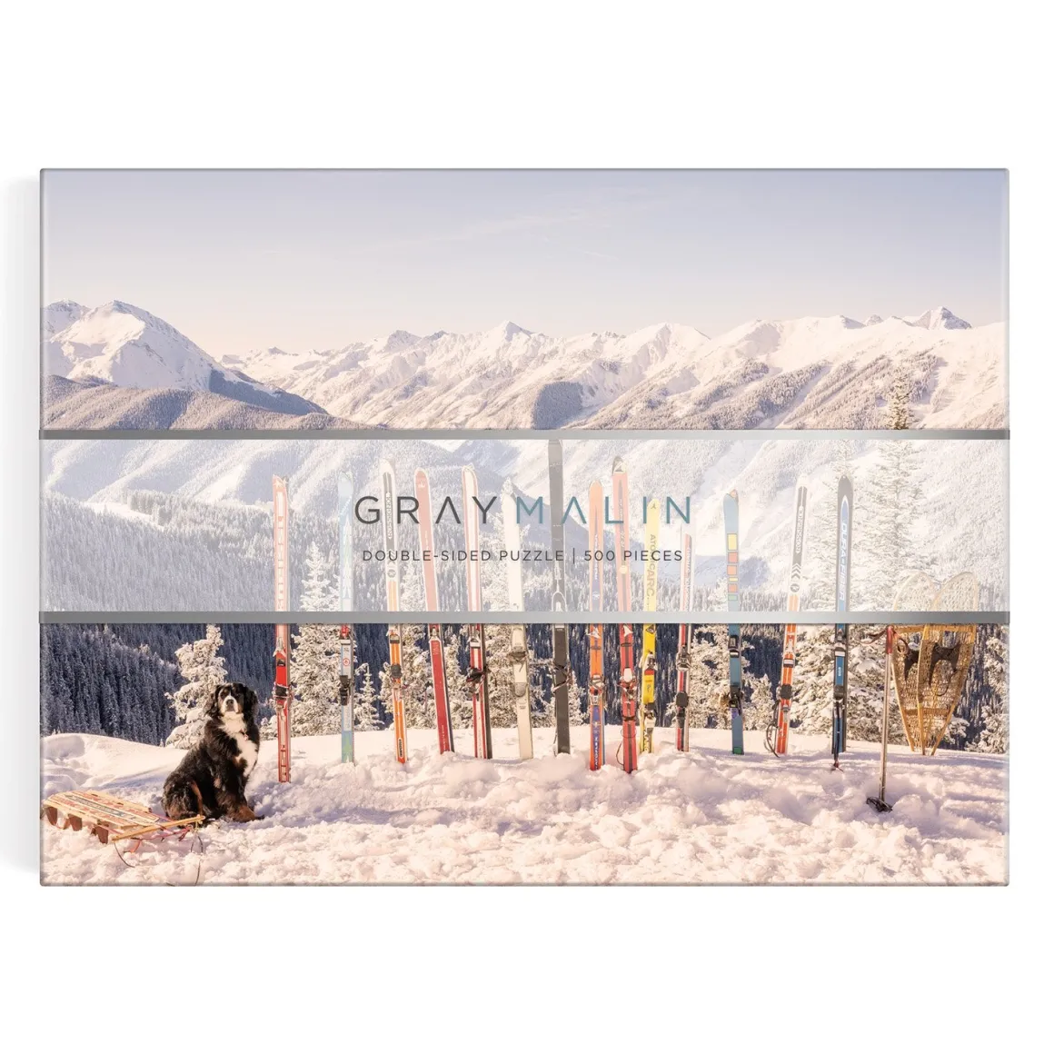 Gray Malin The Winter 500 Piece Double-Sided Puzzle