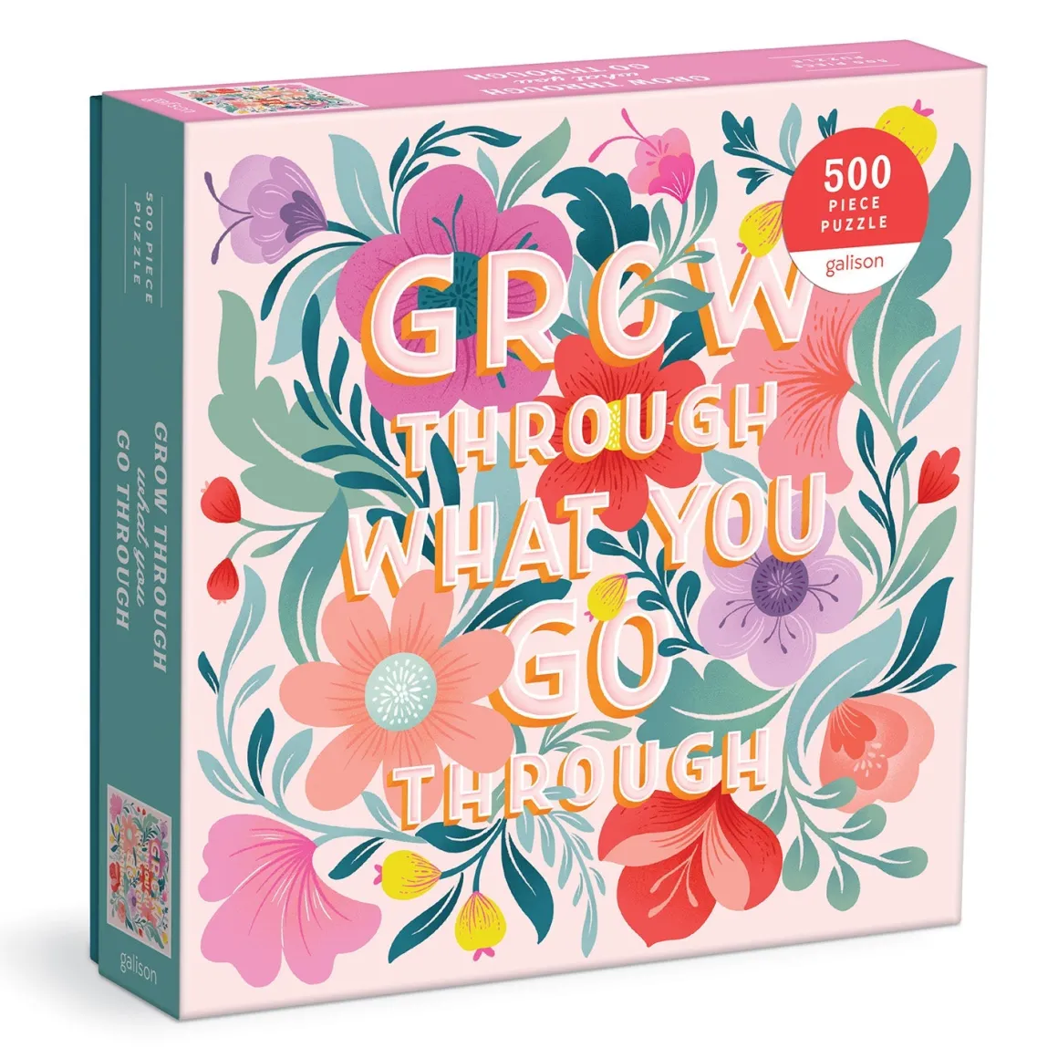 Grow Through What You Go Through 500 Piece Puzzle