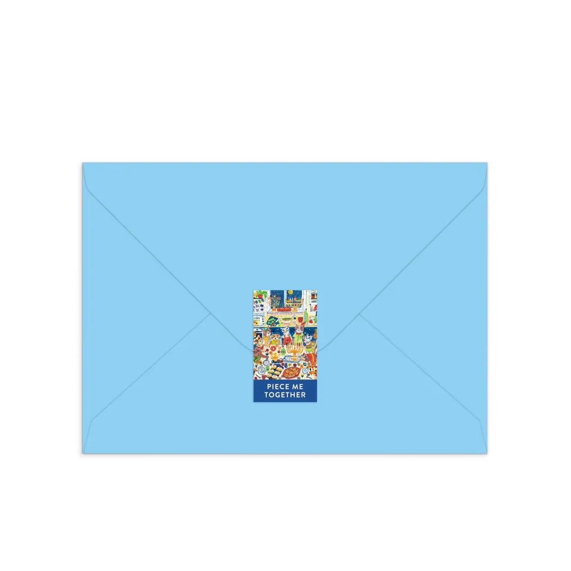 Happy Hanukcats Greeting Card Puzzle