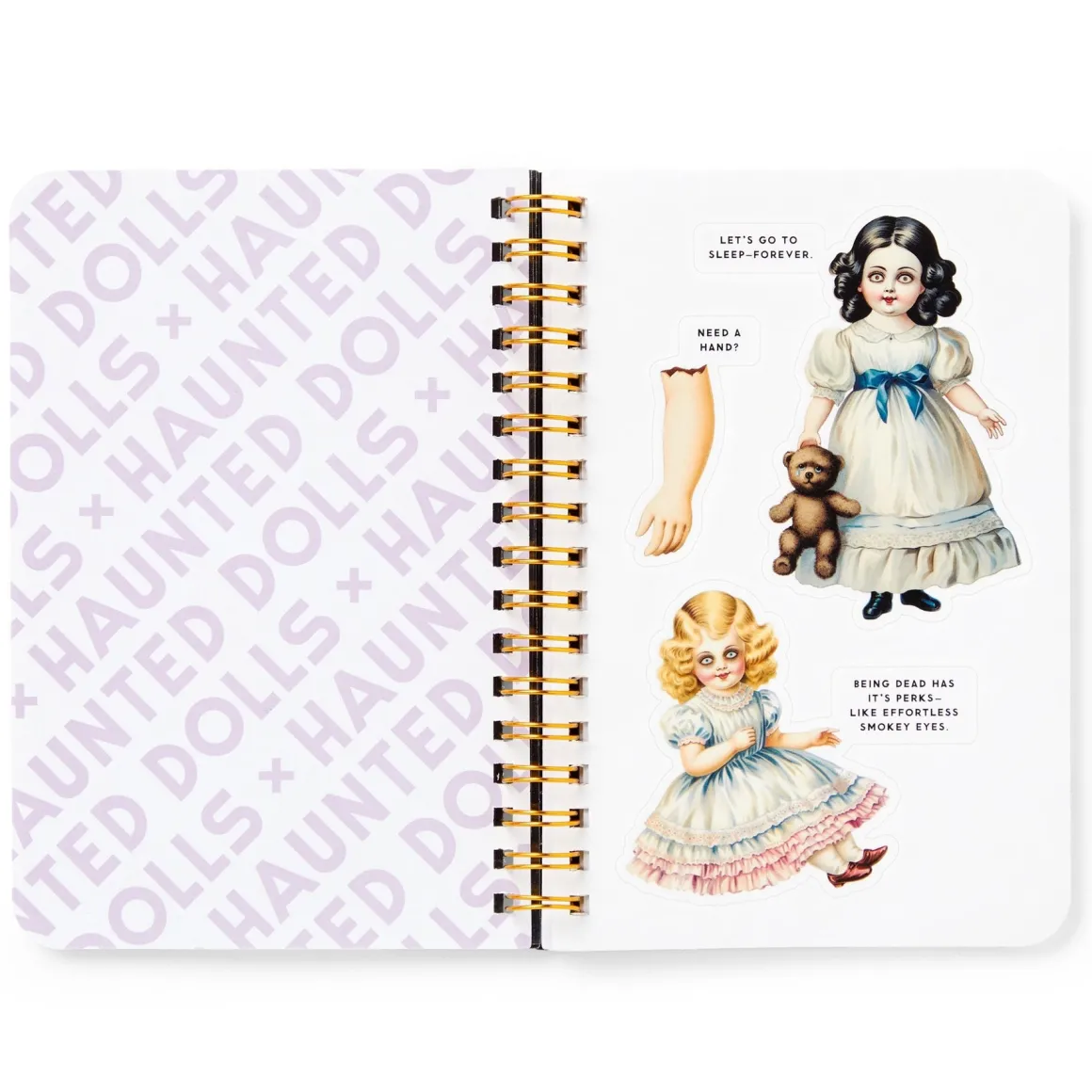 Haunted Dolls Sticker Book