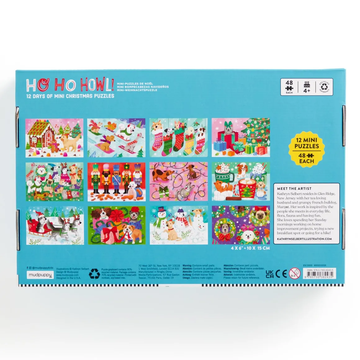 Ho Ho Howl! Countdown Puzzle Set