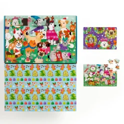 Ho Ho Howl! Countdown Puzzle Set